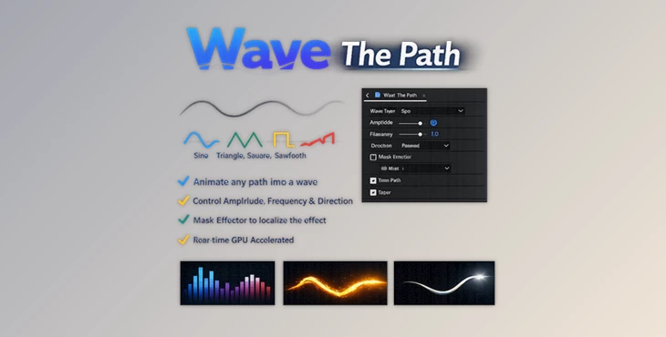 Aescripts - Download Wave The Path v1.1.0 (Win, Mac)