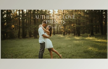 Authentic Love Presets: Pack <span class='badge badge-warning'>4</span> (cinematic, intentional, and quietly emotional)