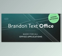 My Fonts - Download Brandon Text Office Font Family 4xOTF
