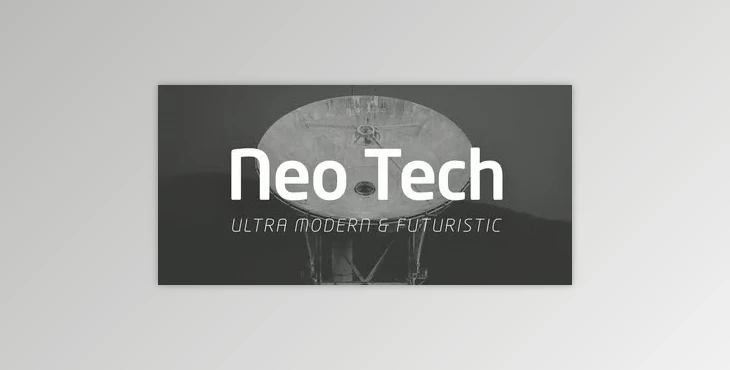 My Fonts - Download Neo Tech Font Family 12xOTF