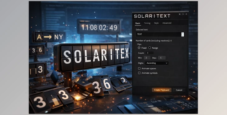 SolariText