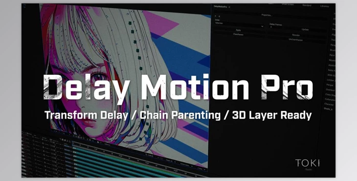 Aescripts - Download Delay Motion Pro v1.1.2