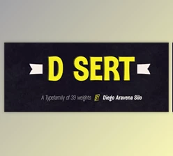 My Fonts - Download DSert Font Family 39xOTF