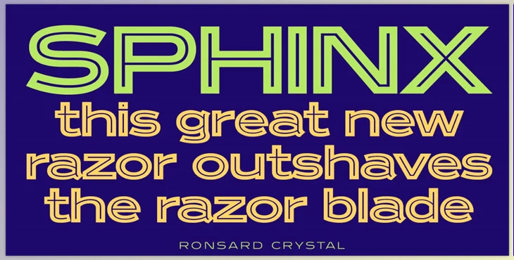 Red Rooster - Download Ronsard Crystal Font Family 5xOTF