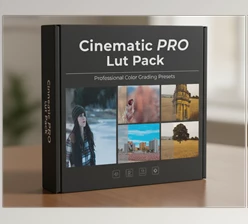  Cinematic PRO Lut Pack: 5 handcrafted LUTs Pack by Editors Keys  