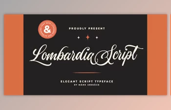 My Fonts - Download Lombardia <span class='badge badge-warning'>Script</span> - Creative & Decorative 4xOTF