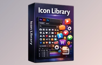  Icon Library: <span class='badge badge-warning'>Aescripts</span> Huge Icon Library (v1.2.1)