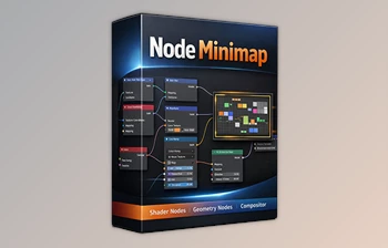 Blender - Download <span class='badge badge-warning'>Node</span> Minimap v1.0.4