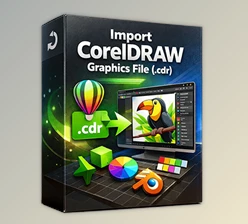 Blender - Download Import CorelDRAW v1.21
