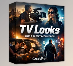 TV Looks: LUTs and Presets By GradeFruit