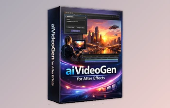 aiVideoGen for After <span class='badge badge-warning'>Effects</span> by aescripts (v1.4)