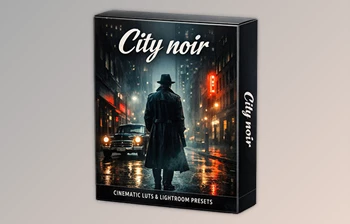 City Noir: LUTs and <span class='badge badge-warning'>Presets</span> By GradeFruit