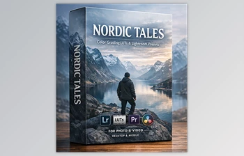 Nordic Tales: LUTs and <span class='badge badge-warning'>Presets</span> By GradeFruit
