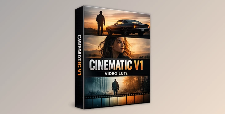Cinematic V1 Video LUTs