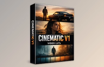<span class='badge badge-warning'>Cinematic</span> V1 Video LUTs by Dopamine Frame