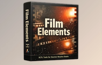 Mononodes FILM ELEMENTS: reproduce the qualities of <span class='badge badge-warning'>analog</span> film (v2.0 DCTLS)