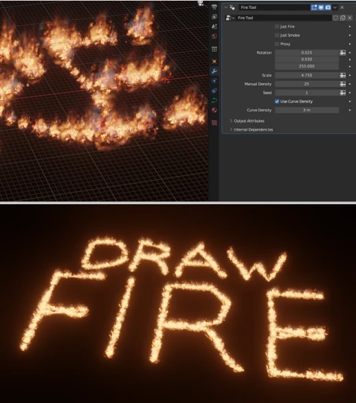 Draw Fire Tool
