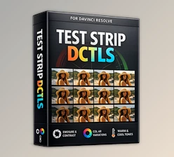 TEST STRIP DCTLS by Mononodes v3 for DaVinci Resolve Studio