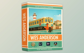 Wes Anderson: LUTs and <span class='badge badge-warning'>Presets</span> By GradeFruit