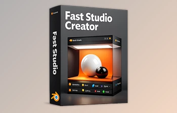 Fast Studio Creator: Create Studios in one Click Addon for Blender (v2.8.0)