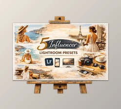 5 Influencer Lightroom Presets (for Mobile and Desktop) by The WANDERFUL WAYFARER