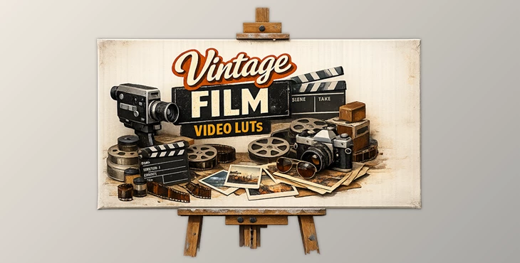 Vintage Film Video LUTs