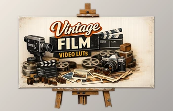 Vintage Film Video LUTs by Dopamine Frame