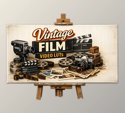 Vintage Film Video LUTs by Dopamine Frame