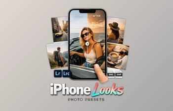 iPhone Looks Photo <span class='badge badge-warning'>Presets</span> by Dopamine Frame