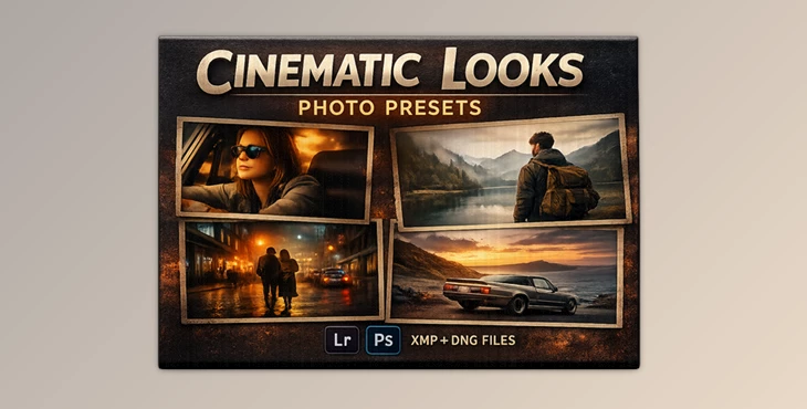 Cinematic Looks Photo Presets by Dopamine Frame