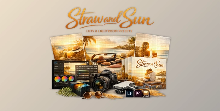 Straw and Sun: LUTs and Presets by GradeFruit