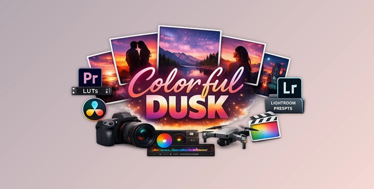 Colorful Dusk: LUTs and Presets by GradeFruit