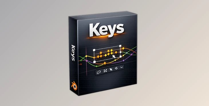Keys: Multi-Keyframe Control Panel for Blender (v1.1.61)