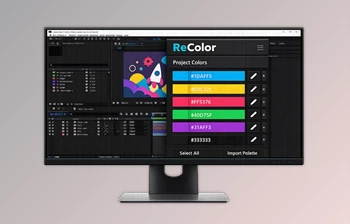 ReColor: Instant layer <span class='badge badge-warning'>color</span> management in AE by aescripts (v1.0.5)