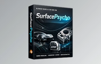 Surfacepsycho (by superhivemarket): Professional Surface <span class='badge badge-warning'>Modeling</span> Blender Addon (v0.9.7)