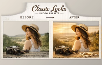 Classic Looks Photo <span class='badge badge-warning'>Presets</span> by Dopamine Frame
