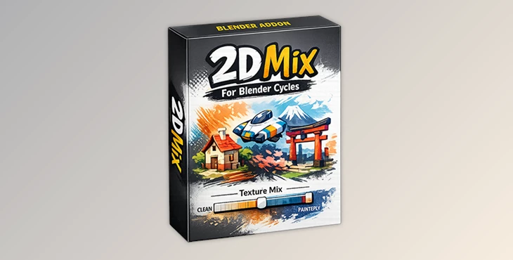 2D Mix for Blender Cycles