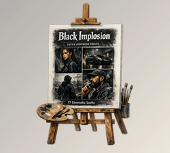Black Implosion: LUTs and Presets by GradeFruit