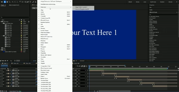 Universal Template AutoFill