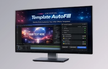 Universal Template AutoFill: Template Editing & AutoFill Tool for AE by <span class='badge badge-warning'>aescripts</span> (v1.0.1)