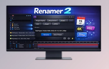 Renamer2: revolutionize composition management in AE by <span class='badge badge-warning'>aescripts</span> (v1.0.2)