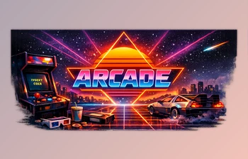 QUEST 52 - ARCADE: Bring Classic 80s Arcade Vibes to <span class='badge badge-warning'>Modern</span> Photos by Archipelago 