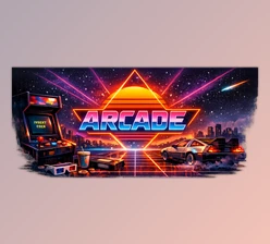 QUEST 52 - ARCADE: Bring Classic 80s Arcade Vibes to Modern Photos by Archipelago 