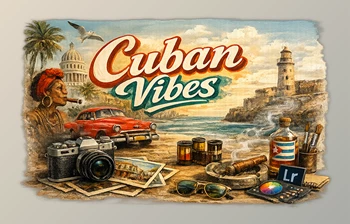 Cuban Vibes: Street <span class='badge badge-warning'>Pack</span> of <span class='badge badge-warning'>Presets</span> and Recipes on FujiFilm for Photographers by Payhip