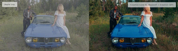 Creative LUTs for Apple Log