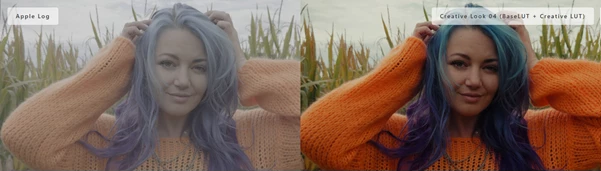 Creative LUTs for Apple Log