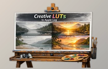 Creative <span class='badge badge-warning'>LUTs</span> for Apple Log by Gamut