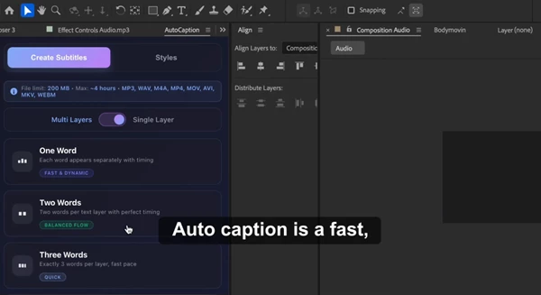 AutoCaption