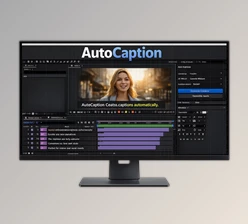 AutoCaption: Instant Captions from Audio & Video in AE by aescripts (v4.1.0)