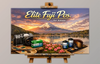 Elite Fuji Pos. for Adobe: Authentic Fuji <span class='badge badge-warning'>Film</span> Look presets by Cobalt Image